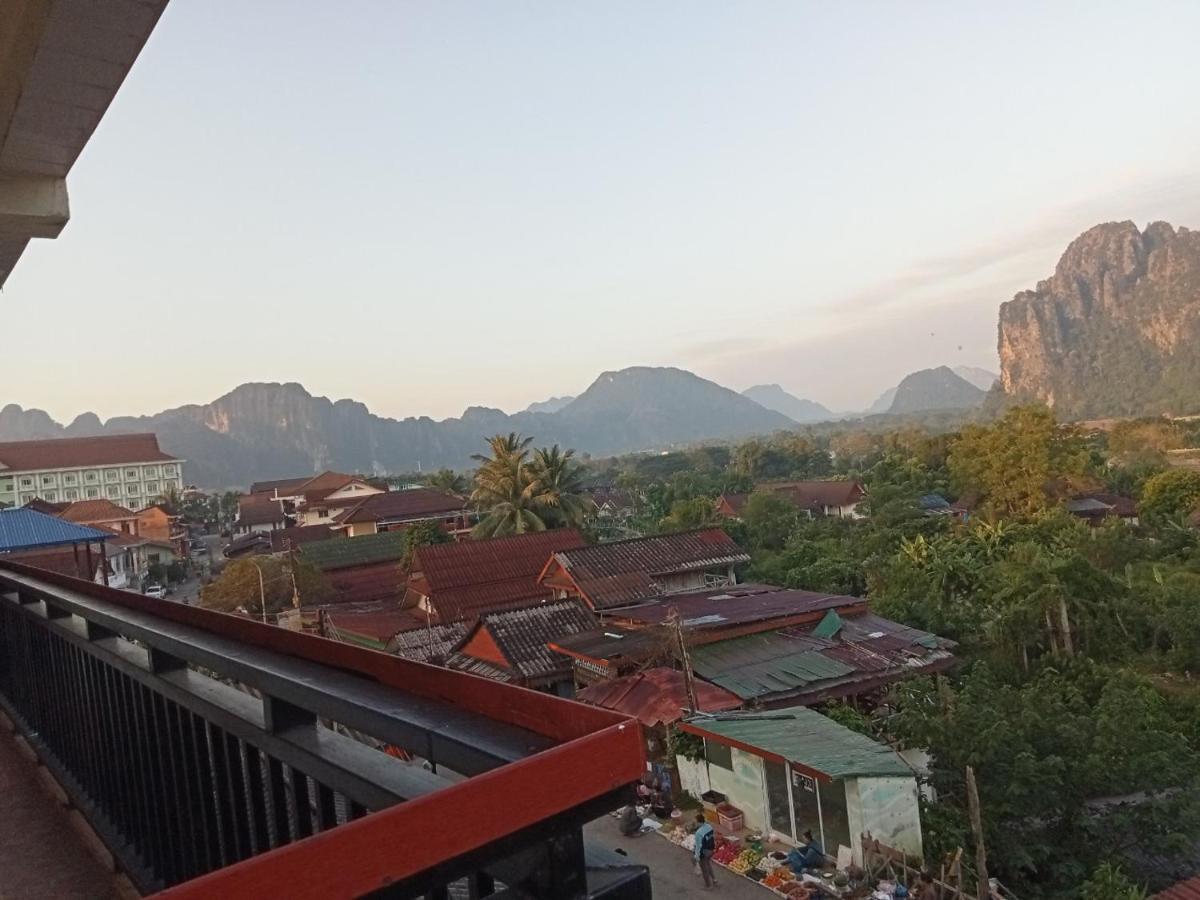 Bountang vangvieng hotel Vang Vieng Buitenkant foto