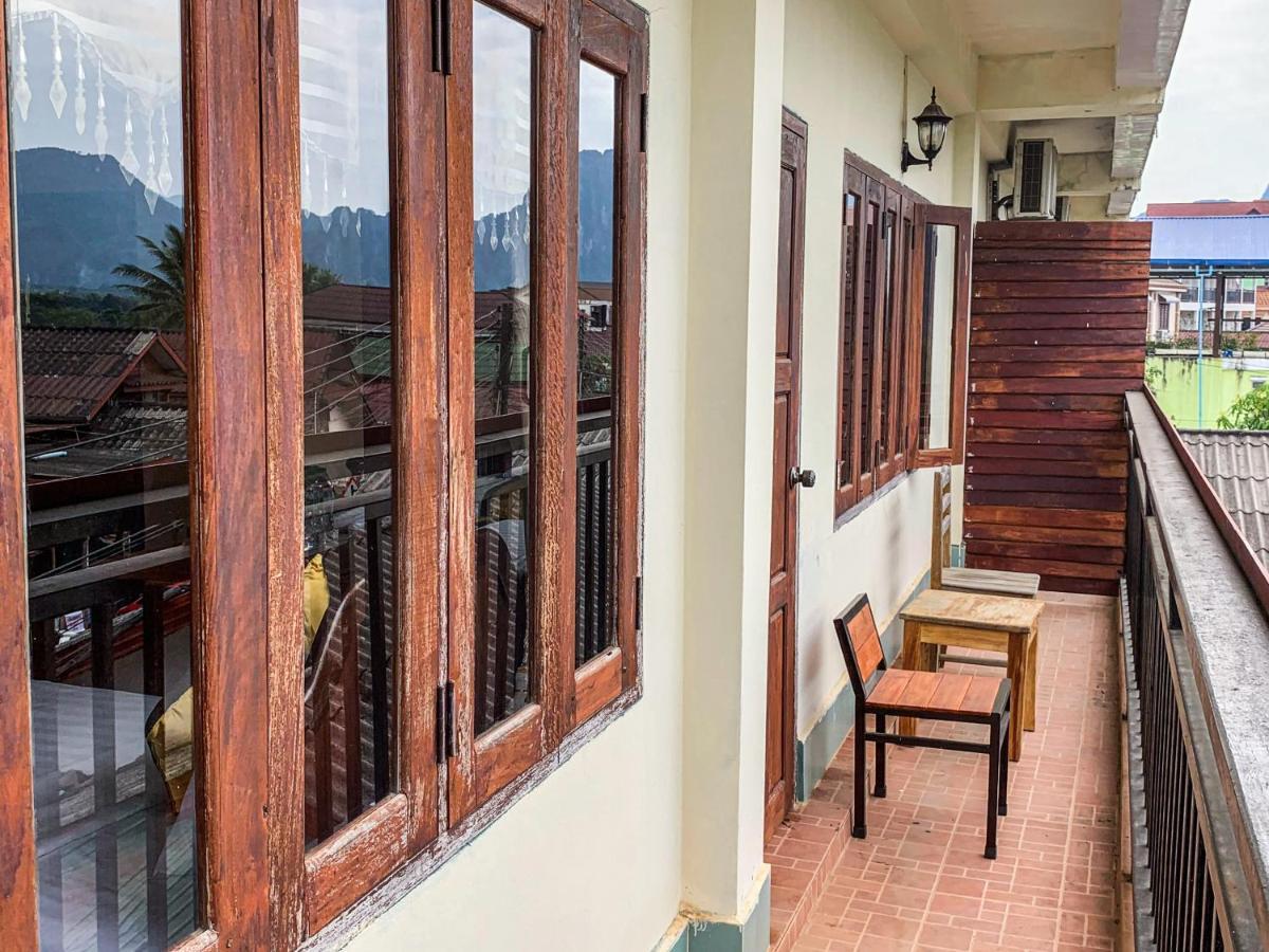 Bountang vangvieng hotel Vang Vieng Buitenkant foto