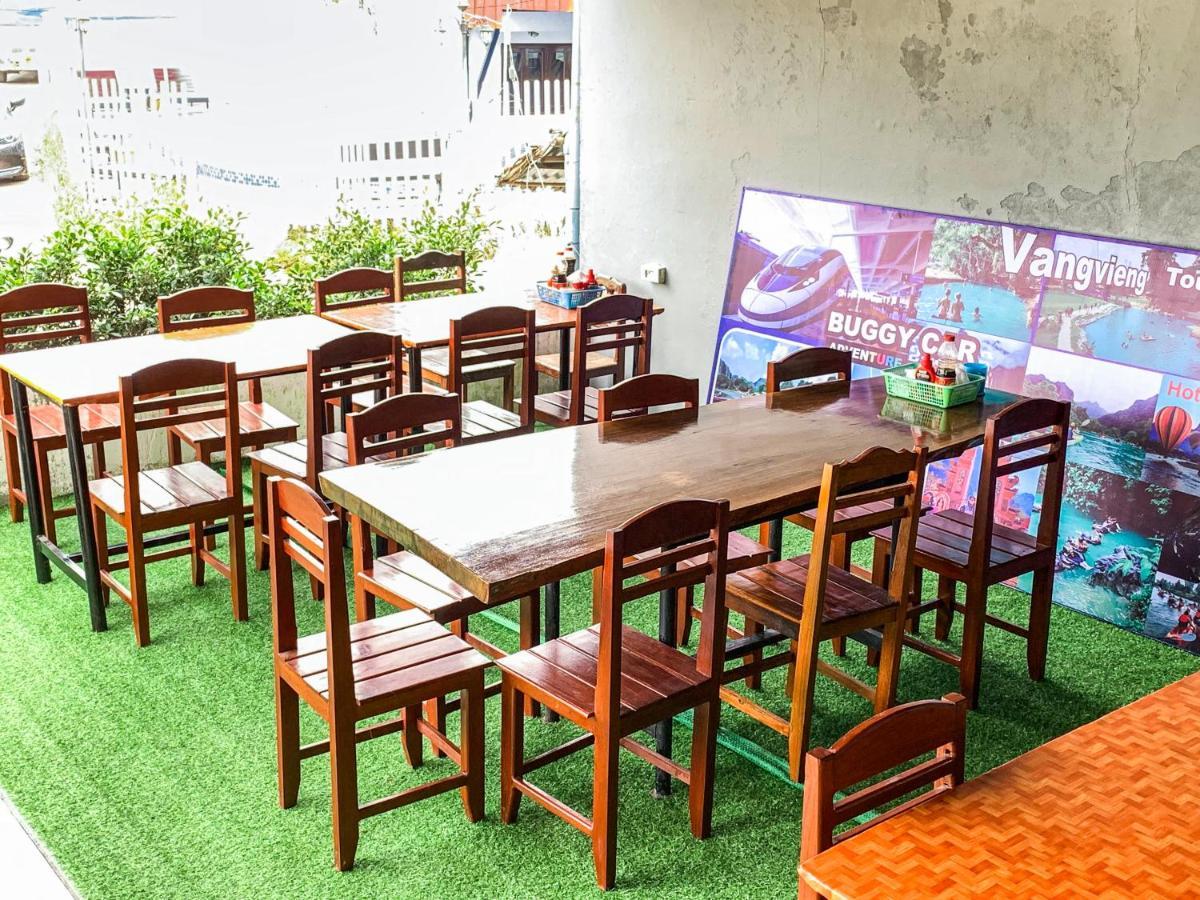Bountang vangvieng hotel Vang Vieng Buitenkant foto