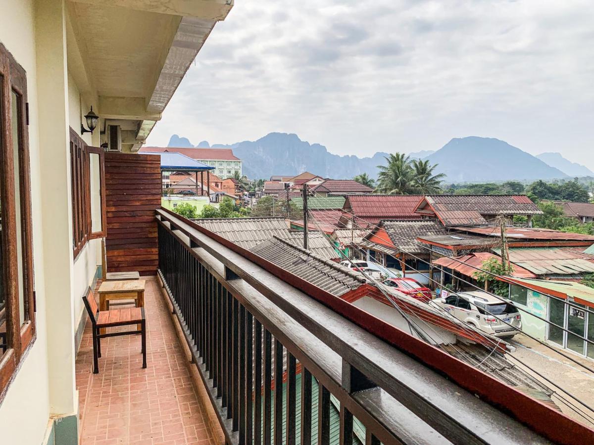 Bountang vangvieng hotel Vang Vieng Buitenkant foto