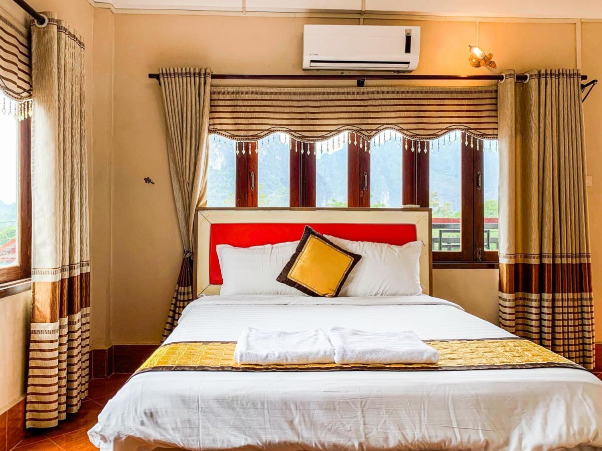 Bountang vangvieng hotel Vang Vieng Buitenkant foto