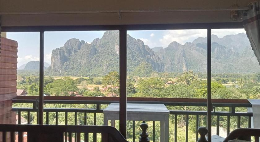 Bountang vangvieng hotel Vang Vieng Buitenkant foto